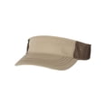 thumbnail image 2 of Richardson - Trucker Visor - 712 - Khaki/ Coffee - Size: Adjustable, 2 of 5