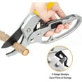 thumbnail image 3 of POINTERTECK Tree Trimmers Scissors,Garden Hand Clippers,Tree Branch Cutter Gardening Tools for Indoor Plant,Flower Garden Pruning Shears, 3 of 9