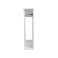 thumbnail image 7 of White 2-Shelf Wall Mounted Bathroom Storage Organizer, Space Saving Engineered Wood Shelving Unit, 7 of 7