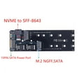 thumbnail image 6 of JIAHAOO M.2 SSD to SFF 8643 SATA Adapter Supports NVMe and SATA Protocols for Expanding Storage Capacity in PC Systems Solution, 6 of 8
