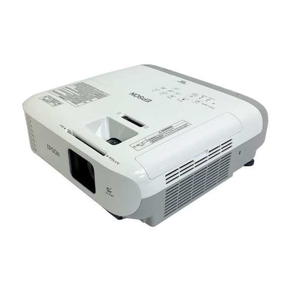 Pre-Owned Epson PowerLite 970 3LCD Projector 4000 ANSI HD 1080p HDMI LAN Conference Bundle