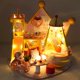 thumbnail image 1 of Casa de muñecas miniatura con muebles DIY casa de muñecas con movimiento perfke casa de muñecas en miniatura, 1 of 9