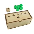 thumbnail image 2 of figatia Drop Game Classic Strategic Dice Games for Birthday Party Favor Camping, 2 of 9