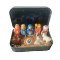 thumbnail image 2 of Mini Christmas Nativity Set in Tin Box, Mini 3D Holy Family & Baby Jesus Figurines, Religious Christmas Decor Gift for Family & Loved Ones, Suitable for Interior Decoration, Religious Decoration, 2 of 7