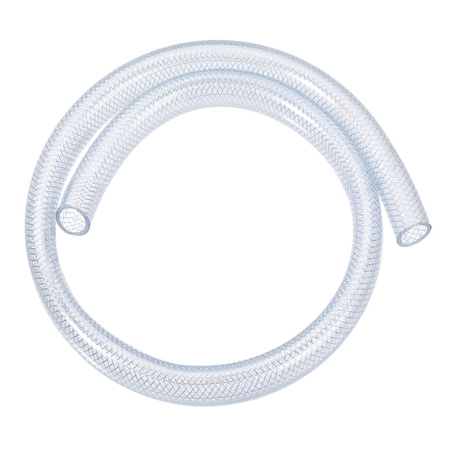 Tubo de PVC de 3/4 pulgadas x 3.3 pies, manguera flexible trenzada clara de alta presión