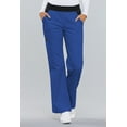 thumbnail image 1 of Cherokee Flexibles Women Medical Scrubs Pant Mid Rise Knit Waist Pull-On 1031, L, Royal, 1 of 7