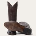 thumbnail image 6 of Women's Stetson Nora Leather Boots Snip Toe Handcrafted Chocolate, 6 of 7