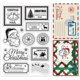 thumbnail image 1 of 1 sello transparente de silicona con forma de árbol de Navidad, campanas de Papá Noel, copos de nieve, fechas, para álbumes de recortes, 1 of 5