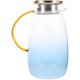 thumbnail image 5 of Jarra de agua fría de vidrio de 1500 ml con tapa de acero inoxidable (azul), 5 of 5