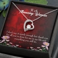 thumbnail image 2 of To Mom Thank You Forever Necklace w Message Card, 2 of 7