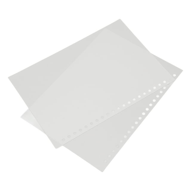 Binding Presentation Cover, A5 Sheet Protector For Notebook White