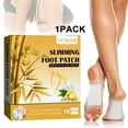 thumbnail image 1 of 10Pcs Detox Foot Pads Ginger Extract Toxin Removal Anti-Swelling Weight Tighten, 1 of 10
