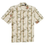 Angle View: Men's Textured Silk Bamboo Shirt