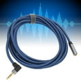 thumbnail image 4 of Cable Auxiliar De ángulo Recto De 90 Grados, Sonido HiFi De 4 Polos / 9,8 Pies Cable Estéreo Hembra A Macho De 3,5 Mm Trenza De Nailon Flexible Para Reproductor De MP3 Para, 4 of 7