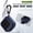 Darkblue, variant on Lunvic Heavy Duty Case for Samsung Galaxy Buds 4 / 4 Pro with Safety Switch Lock Bottom Phone Bracket Carabiner Wireless Charging Cover, Green