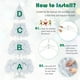 thumbnail image 4 of Árbol de Navidad BestComfort blanco artificial de 9 pies con soporte, 4 of 8