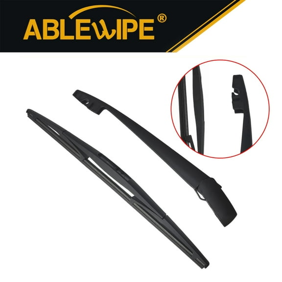 ABLEWIPE Rear Windshield Wiper blade & Wiper Arm Fit For NISSAN MURANO 2015-2024, Set of 2, Rear Wiper   ArmY25B1Q7E