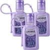 (3 pack) (3 Pack) Paradise Spa Lavender Anti-Bacterial Hand Sanitizer, 1 Fl Oz