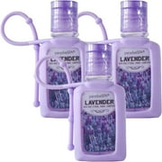 (3 pack) (3 Pack) Paradise Spa Lavender Anti-Bacterial Hand Sanitizer, 1 Fl Oz
