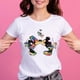 thumbnail image 1 of Cute Mickey Mouse Stitch Women's Casual Tops Harajuku Fashion Women's T-Shirts New Women's Crew Neck Tops Women's Short SleevesL Gao Jinjia LED, 1 of 2