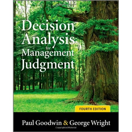 Decision Analysis for Management Judgment [Paperback - Used]