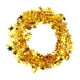 thumbnail image 2 of Guirnalda de luces LED de cobre con forma de estrella a pilas | 50 mini LED blanco cálido | Cable plateado flexible | Luces navideñas decorativas portátiles para coronas, bodas, cumpleaños y, 2 of 6