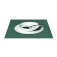 thumbnail image 3 of Ryvnso Placemats Set of 4 Dark Green Paint Dining Mats Heat-Resistant Non-Slip Washable Table Mat, 3 of 8