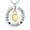 Gold, variant on Best Friend Forever - Stainless Steel Circle of Life Heart Cremation Urn Pendant Memory Necklace for Cremation Ashes of Loved One Keepsake Memorial Jewelry