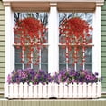 thumbnail image 5 of YiJuHui Artificial Morning Glory Garland, Realistic Silk Flower Hanging Vine, Fade-Proof Waterproof Outdoor Decor for Garden Wall Basket Patio Wedding Arch Home, 5 of 5