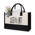 thumbnail image 1 of Fashion Shoulder Bag Hit Color Women Shopping Tote Handbags (Zebra Pattern), 1 of 7