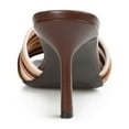 thumbnail image 3 of Journee Womens Calliope Open Toe High Stiletto Sandals, 3 of 8