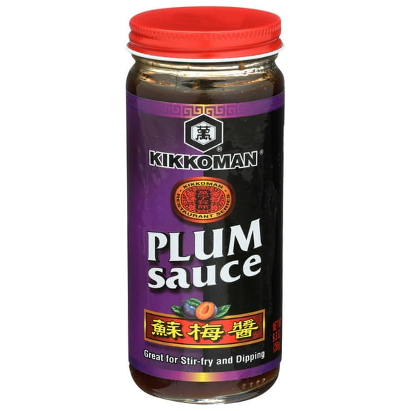 Kikkoman Plum Sauce - 9.2 ounce each -- 12 per case.