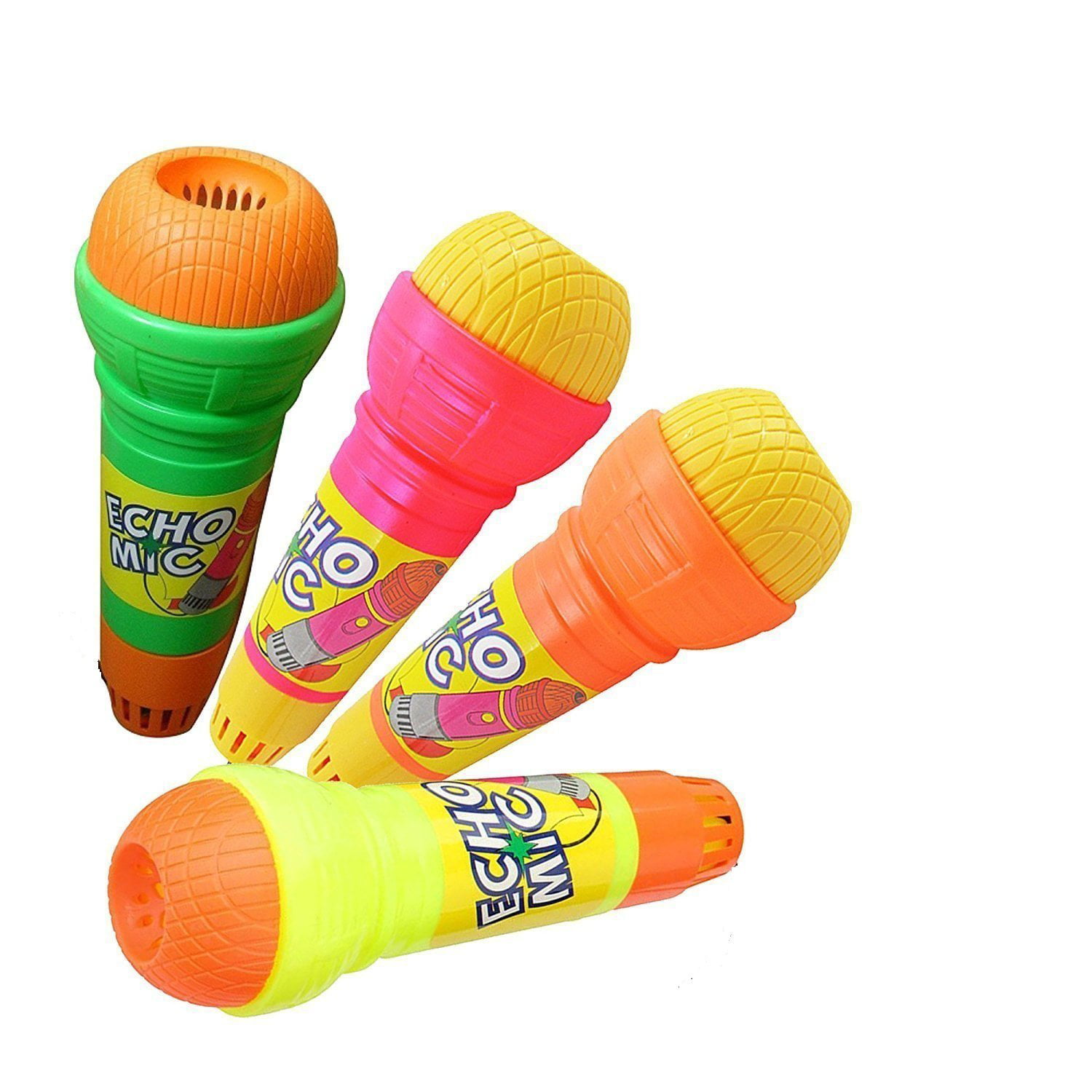 3pcs Echo Microphone Funny Novelty Multicolor Echo Microphone Toy for Toddlers 
