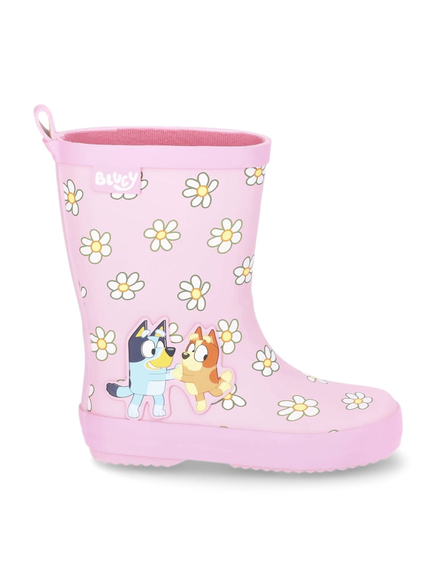 Bluey Toddler Girls Flower Rain Boots