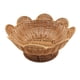 thumbnail image 1 of Cuenco de ratán tejido a mano, cesta para servir pan con bordes festoneados, bandejas de mesa para servir comida, cesta decorativa rústica estilo bohemio para frutas y verduras, cuencos de mimbre par, 1 of 6