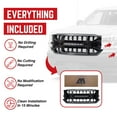thumbnail image 5 of AMERICAN MODIFIED Armor Grille for 16-19 Chevy Silverado 1500, Glossy Black, 5 of 13