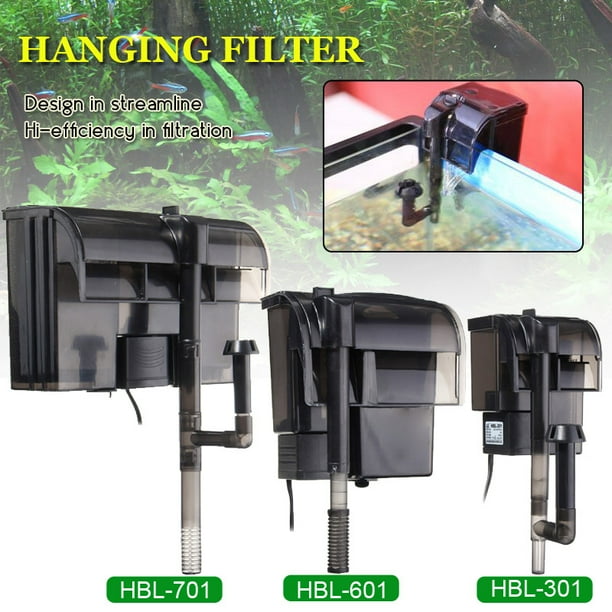 Fish Tank Filter Aquarium Power Filter to Clean and Maintain Tanks