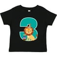 thumbnail image 3 of Inktastic 3rd Birthday Zoo Party 3 Year Old Boys or Girls Toddler T-Shirt, 3 of 5