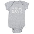 thumbnail image 1 of CafePress - Trust Me My Mom Is A Boss - Cute Infant Bodysuit Baby Romper, 1 of 1