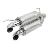 Polaris UTV Dual Exhaust, Stainless