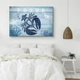 thumbnail image 2 of PixonSign Canvas Print Wall Art Proud Lobster Print with Starfish Amphibians Ocean Illustrations Modern Art Nautical Colorful Blue Ultra for Living Room, Bedroom, Office - 16"x24", 2 of 5