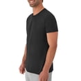 thumbnail image 3 of Camisetas interiores de cuello redondo Hanes para hombre, algodón con control de humedad, paquete de 6, talla 3XL, 3 of 7