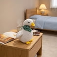 thumbnail image 3 of 15.7 Inch Small Yellow Duck with Scarf Plush Toys Duck Stuffed Animals Plushies Gift for Boys Girls, 3 of 5