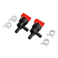 thumbnail image 4 of Válvula de cierre de combustible de 90 grados (10 unidades) con abrazaderas para línea de gas de 1/4 pulg. para 698181, 494769, 35857, 32961, 4 of 5