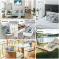 thumbnail image 6 of White Pelican Outdoor Pillow Covers Pack of 2 Coastal Bird Ocean Wave Beach Animal Waterproof Throw Pillow Covers Decorative Cushion Cases for Patio Garden Tent Balcony Couch 16x16 inch, 6 of 8