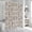 Brown, variant on Bedliving Shower Curtain for Bathroom with 12 Hooks Waterproof Fabric, Brown Floral, 72" x 72"