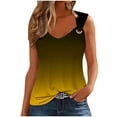 thumbnail image 2 of JMKQLZ Ladies' And Fashionable Casual Printed Suspender Metal Round Neck Top, 2 of 5