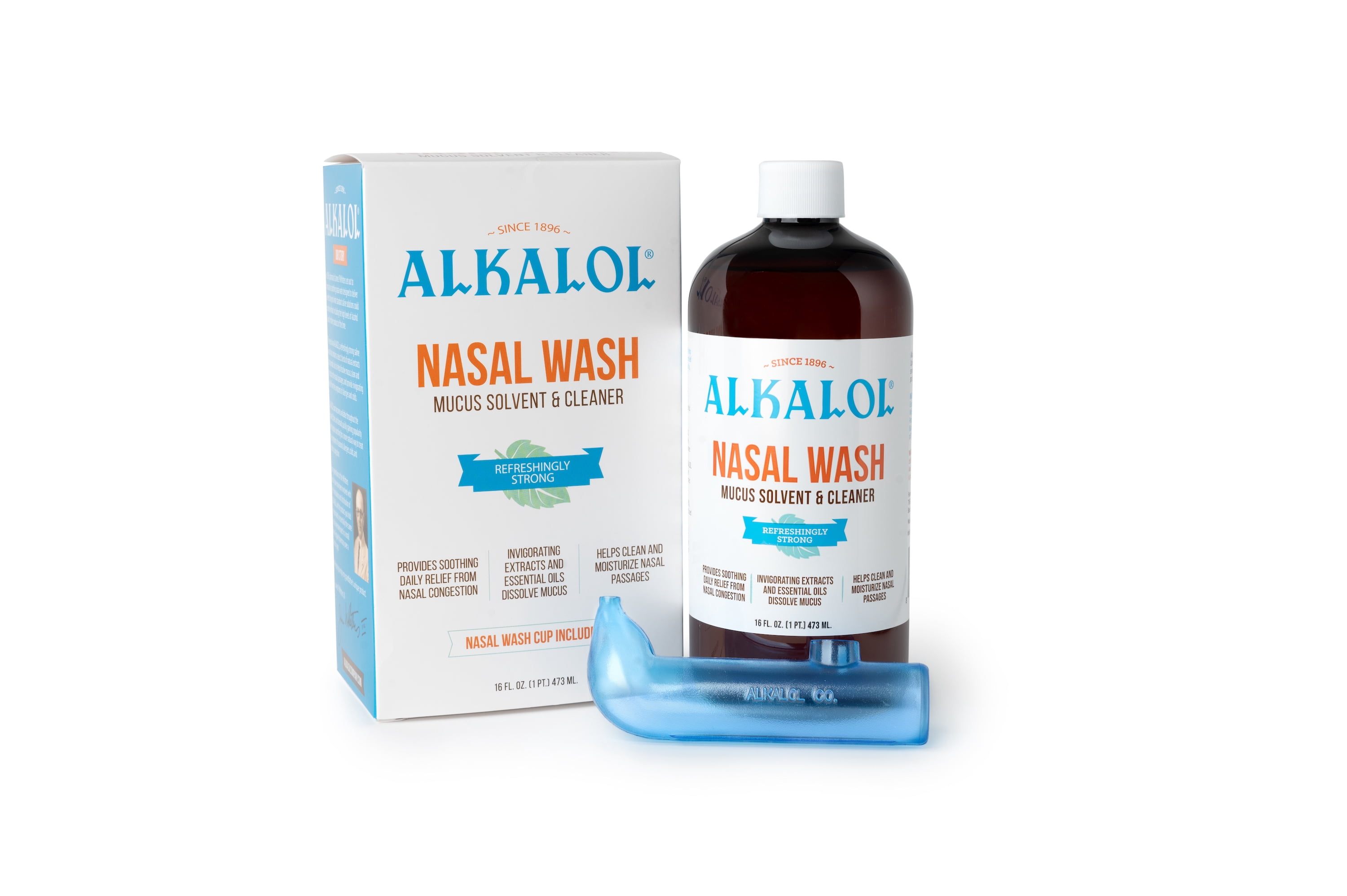 Alkalol Solution Nasal Wash Bonus Pack, 2.5 Pound