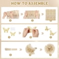 thumbnail image 4 of Decoraciones de fiesta Ouddy Gold White para cumpleaños para mujeres y niñas, 4 of 7
