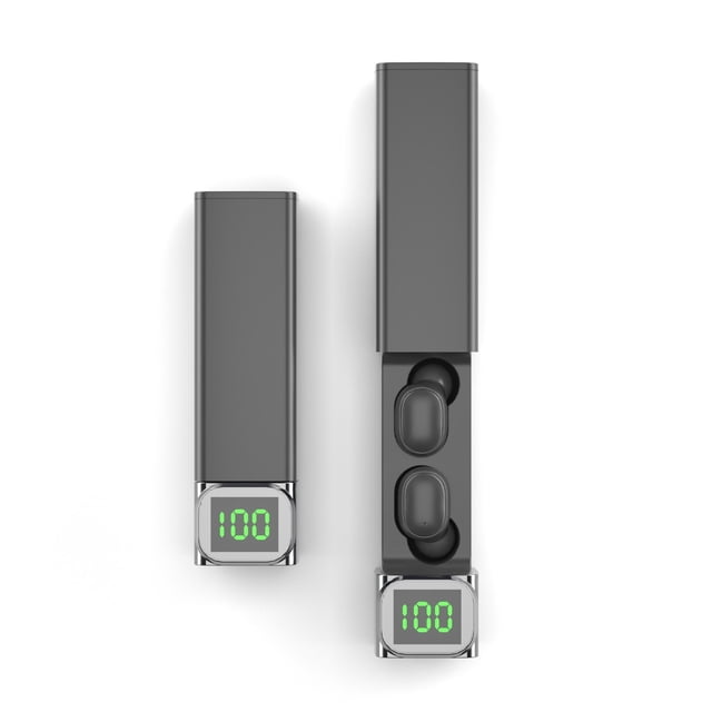 Auricular Bluetooth 5.1 Auricular Estéreo Inalámbrico Auriculares Con Cable De Carga Pantalla Led Auriculares De Música Yuarrent EL016116-00